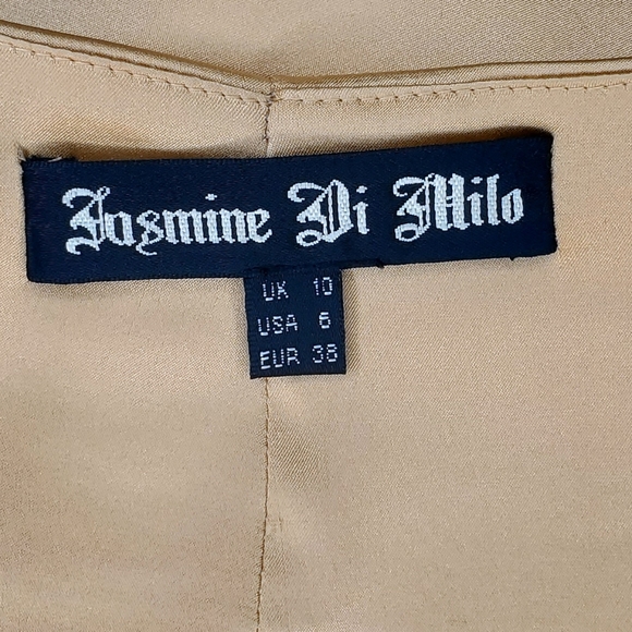 Jasmine Di Milo Silk Tie Front Strapless Blouse - Picture 9 of 10